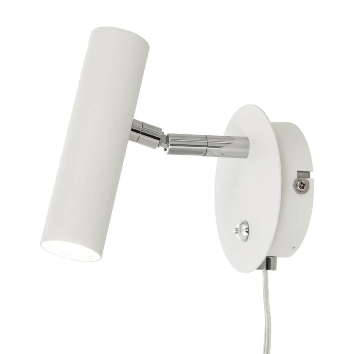 ARTIC Vägglampa Dimbar 16,5cm Vit/Krom