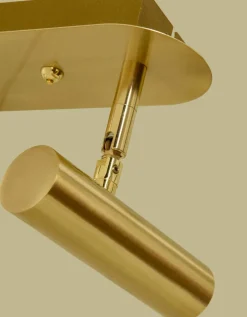 ARTIC Vägglampa LED Dubbel 30cm Matt Mässing