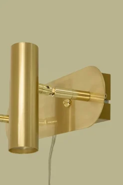 ARTIC Vägglampa LED Dubbel 30cm Matt Mässing