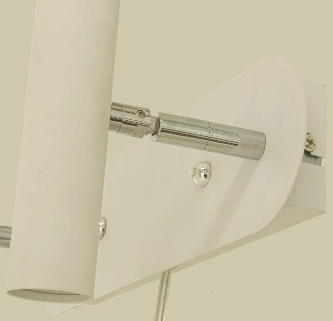 ARTIC Vägglampa LED Dubbel 30cm Vit/Krom