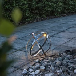 ASTRI Solcellsdekoration 30cm Silver IP44