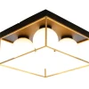 ASTRO Plafond Liten 28cm Svart/Guld/Opalvit