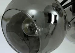 ATOM Plafond 5:a 48cm Svart/Rökgrå