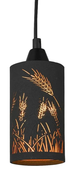 AX Fönsterlampa 8cm Svart/Guld