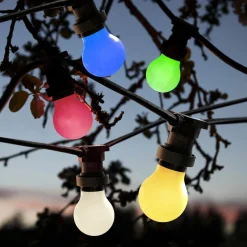 B22 Dekoration Party Klot 0.9W 6lm Grön LED-Lampa