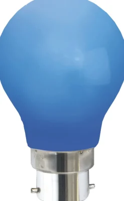 B22 Klot Party 0.9W Blå LED-Lampa
