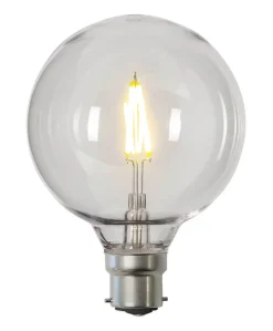 B22 PC Cover Glob95 0.6W 2700k 80lm LED-Lampa