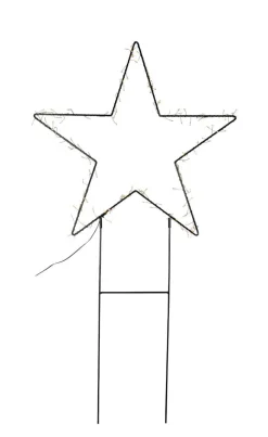 BARLUMI Utomhusdekoration 150L 1,15m Svart