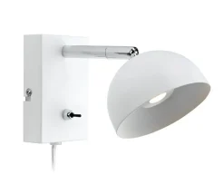 BAS Vägglampa 10cm Vit