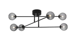BATON-RIB Plafond 74cm Svart/Rökfärgad