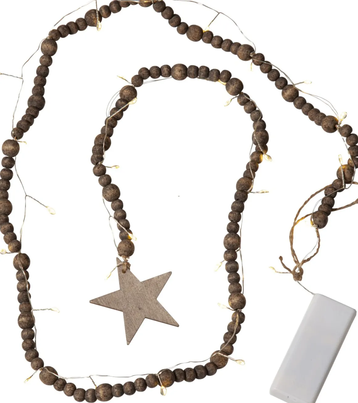 BEADY Ljusslinga 150cm 20LED Brun