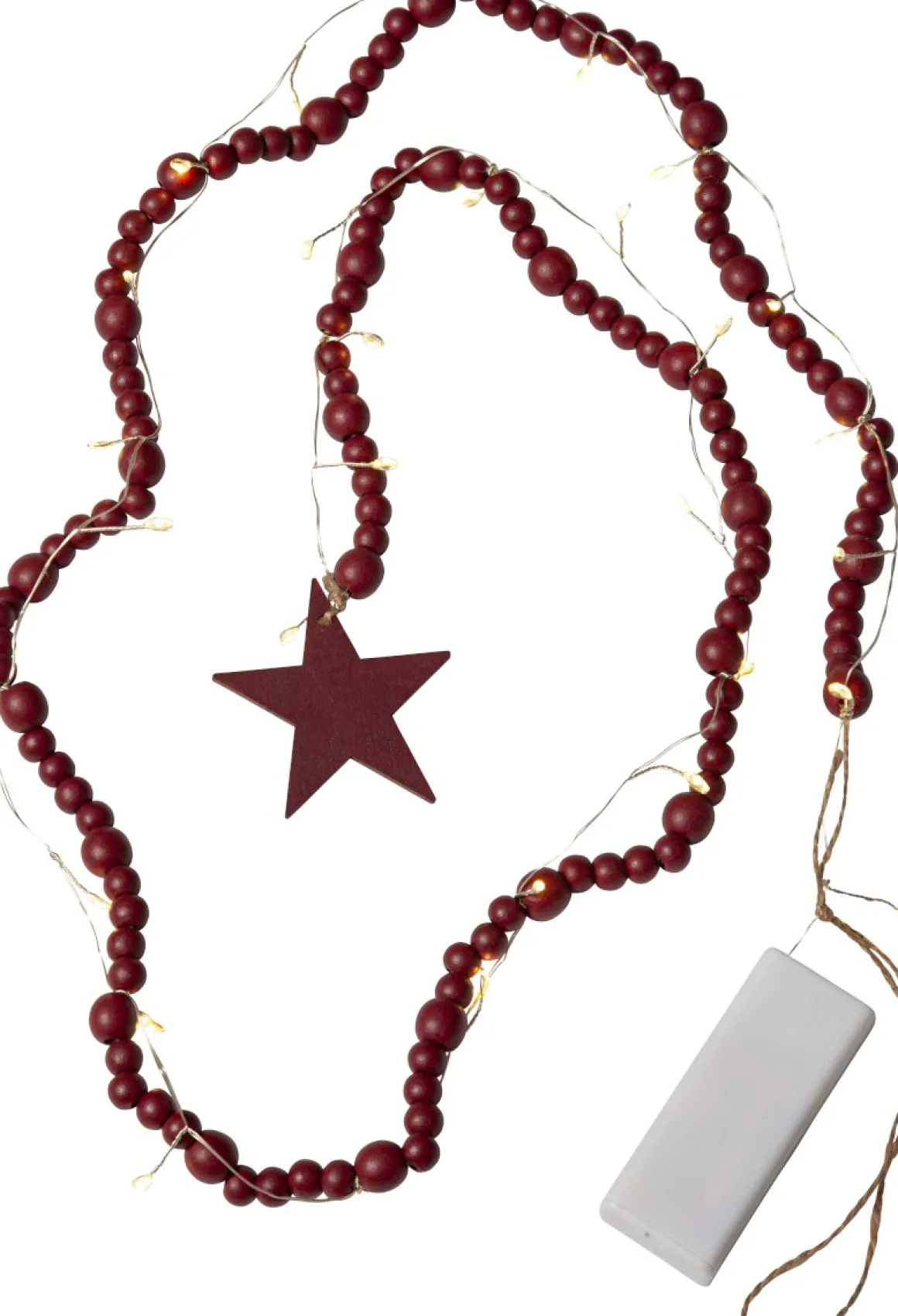 BEADY Ljusslinga 150cm 20LED Röd