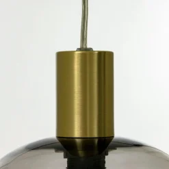 BELL Fönsterlampa 16cm Matt Mässing/Rök