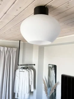 BELL Plafond Stor 35cm Svart/Opalvit