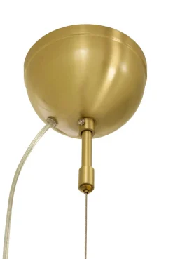 BELL Taklampa 4:a 47cm Matt Mässing/Rök