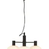 BELL Taklampa 4:a 47cm Svart/Opalvit
