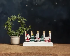 BILLY Ljusstake Batteri 5L 28cm Flerfärgad