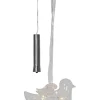 BIRD Glaskula 14cm 15LED Transparent