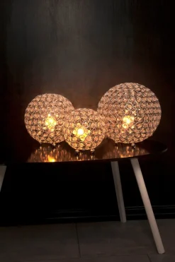 BLING Bordslampa 16,5cm Krom/Klar