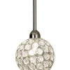 BLING Fönsterlampa 20cm Krom/Klar