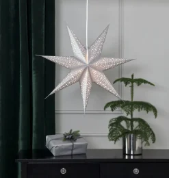 BLINKA Pappersstjärna 62cm Silver