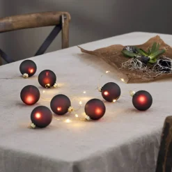 BLISS Ljusslinga Batteri 1,6m 22LED Varmvit/Röd