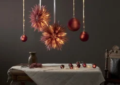 BLISS Ljusslinga Batteri 1,6m 22LED Varmvit/Röd