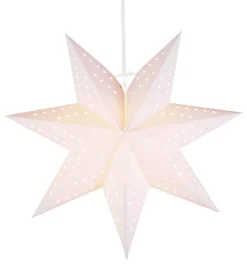 BOBO Pappersstjärna 34cm Vit