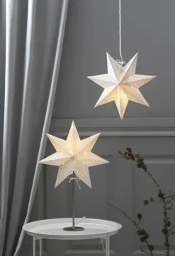 BOBO Pappersstjärna 34cm Vit