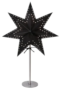 BOBO Stjärna på fot 51cm Svart