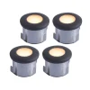 BOLTHI Decklight 4-Pack 3,5cm Antracitgrå 12V IP67