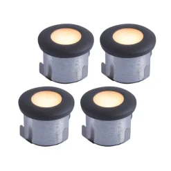 BOLTHI Decklight 4-Pack 3,5cm Antracitgrå 12V IP67