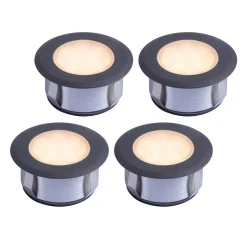 BOLTHI Decklight 4-Pack 7cm Antracitgrå 12V IP67