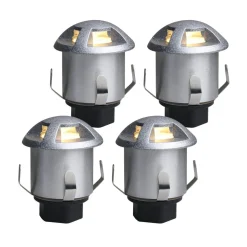 BOLTHI Decklight 4-Pack 3,5cm Stål 12V IP67