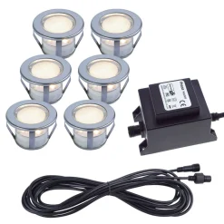 BOLTHI Decklight Paket 4,5cm Stål 12V IP67