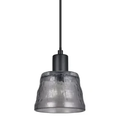BONNIE Fönsterlampa 13cm Svart/Rökfärgad