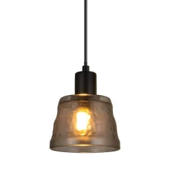 BONNIE Fönsterlampa 13cm Svart/Rökfärgad