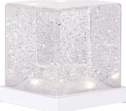 Bordsdekoration Frost Kub 11cm