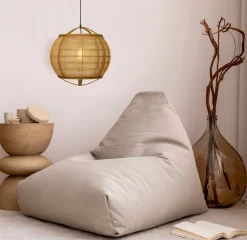 BORNEO Taklampa Ø58cm Natur