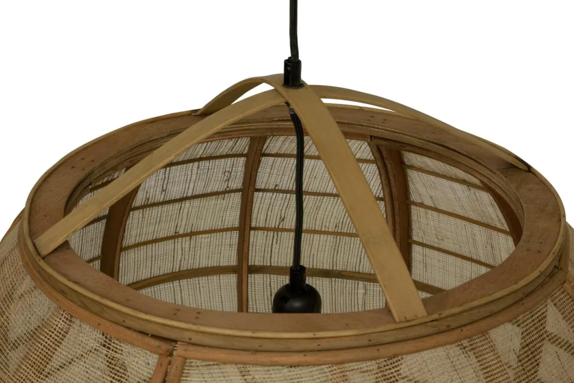 BORNEO Taklampa Ø58cm Natur