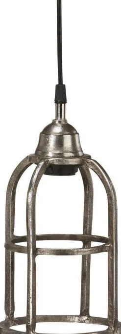 BOSTON Tak/Fönsterlampa 14cm Råsilver