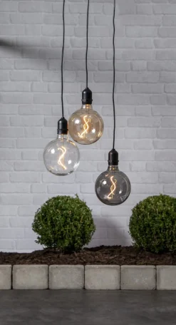 BOWL Dekorationskula Batteri 12,5cm Svart IP44