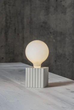 BOX Lampfot E27 10cm Beige