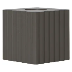 BOX Lampfot E27 10cm Brun