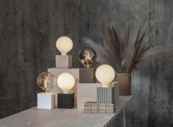 BOX Lampfot E27 10cm Brun