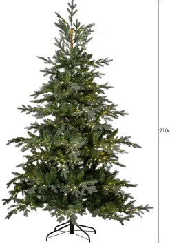 BREKSTAD Julgran 210cm 800LED Varmvit/Grön IP44