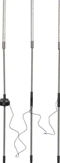 BUBBLY Solcellsdekoration 1,6m Varmvit/Klar