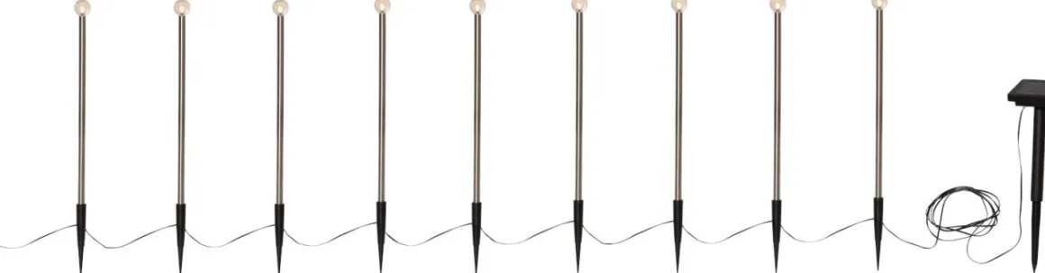 BUBBLY Solcellsdekoration 2,7m Varmvit