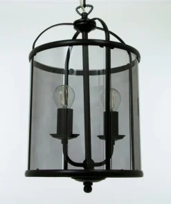 BUDGIE Taklampa Ø23 41cm Svart