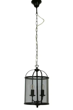 BUDGIE Taklampa Ø23 41cm Svart